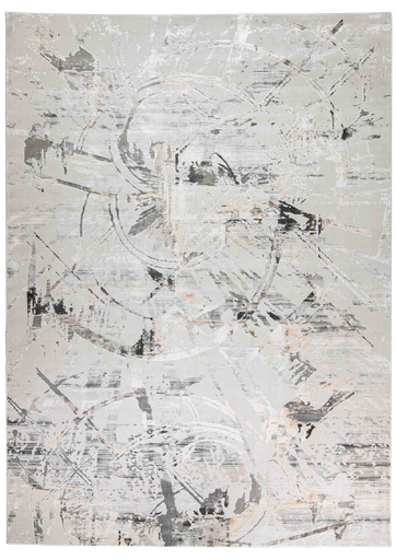 [11392] KEMER T2344 CREMA 160*230 TAPETE - LN25