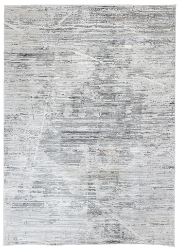 [12810] KEMER T2389 CREMA GRIS 60*90 TAPETE - LN26