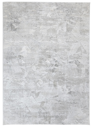 [12842] KEMER T2390 CREMA GRIS CLARO 160*230 TAPETE - LN25