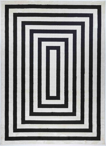 [11312] OPTIKA T9045 CREMA NEGRO 200*290 TAPETE - LN26 - consultar disponibilidad quedan pocos