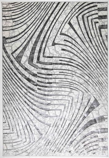 [11433] FATIMA T2339 GRIS CREMA 60x90cm TAPETE - LN25