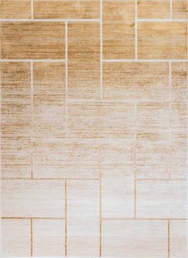 [12103] FIORA T2374 GRIS ORO 60x90cm TAPETE - LN