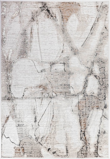 [12227] GAMZE T2354 GRIS CREMA 60x90cm TAPETE - LN26