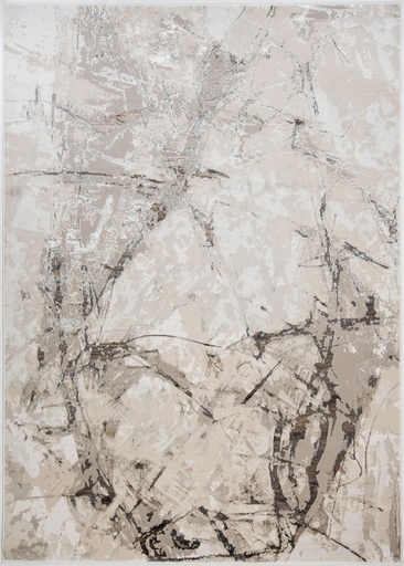 [12230] GAMZE T2356 GRIS CREMA 60x90cm TAPETE - LN26