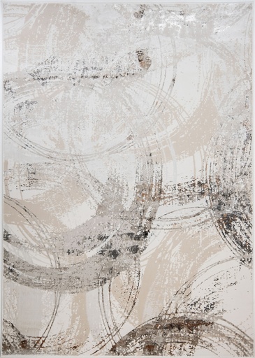 [12235] GAMZE T2359 GRIS CREMA 60x90cm TAPETE - LN