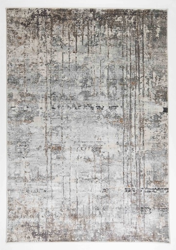 [11457] HADIM T2362 GRIS GRIS ORO 160*230 TAPETE - LN25