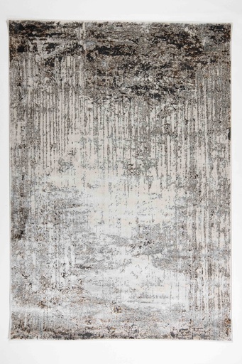 [11464] HADIM T2363 GRIS GRIS ORO 240x330cm TAPETE - LN26- Quedan pocos