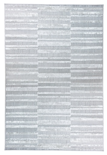 [13087] LOTUS E1015 GRIS CLARO 240x330cm TAPETE PARA EXTERIOR - LN