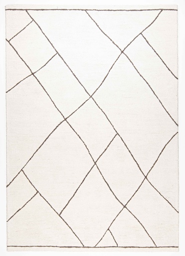 [11105] MYRA D2025 BEIGE TABACO 60x90cm TAPETE PARA EXTERIOR - LN26 consultar disponibilidad quedan pocos