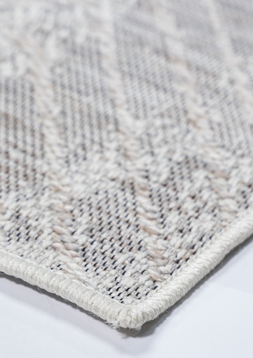 [13048] NUBIA E1007 BEIGE/ CAFÉ 80*240 TAPETE PARA EXTERIOR - LN26  - consultar disponibilidad quedan pocos