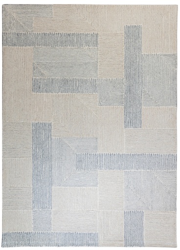 [11696] SACHIN N2001 GRIS BEIGE 160*230 TAPETE - LN