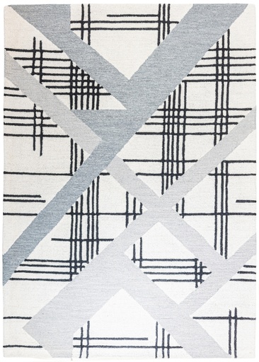 [11721] SACHIN N2007 GRIS GRIS 160*230 TAPETE - LN
