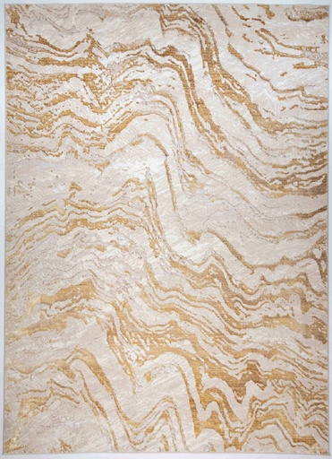 [9730] SIBEL U7009 ORO CREMA 240 DIA TAPETE - LN