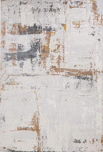 [12300] VELEKA U6040 CREMA ORO GRIS 160x230cm TAPETE - LN