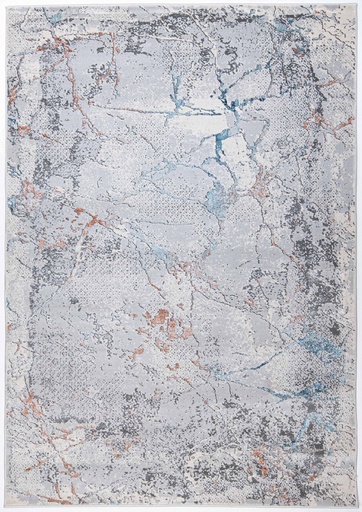 [10145] YEMINA T4042 GRIS OCRE 240x330cm TAPETE - LN26