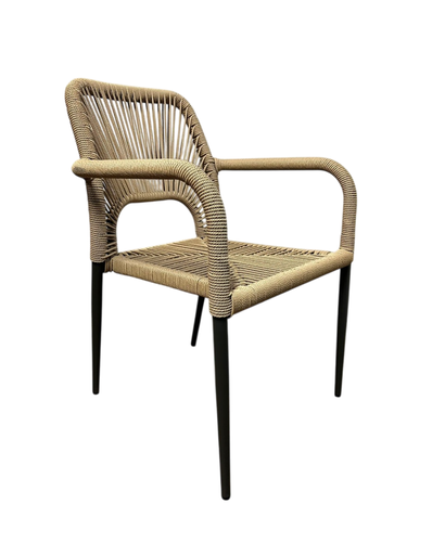 [SILLAZIPOLITE T] ALOHA SILLA PARA EXTERIOR APILABLE taupe - MO26