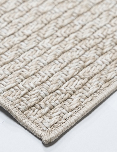 [13608] MANYAS R3009 BEIGE BEIGE 60*90 TAPETE PARA EXTERIOR - LN26