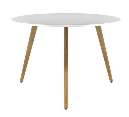 FRANK MESA DE COMEDOR CIRCULAR 100 BLANCO - JM26